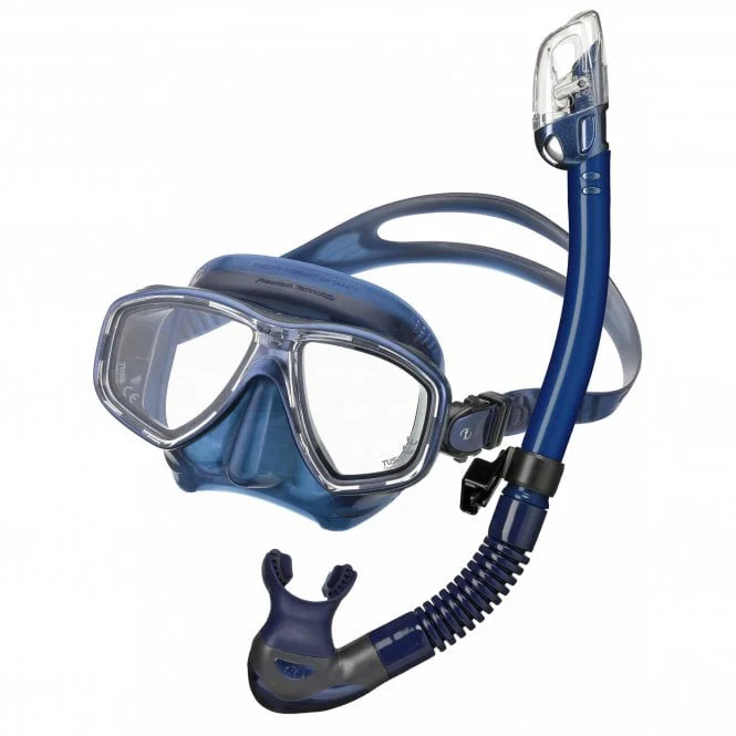 TUSA Ceos Elite Snorkelling Set with Minus Corrective Lenses - Image 13