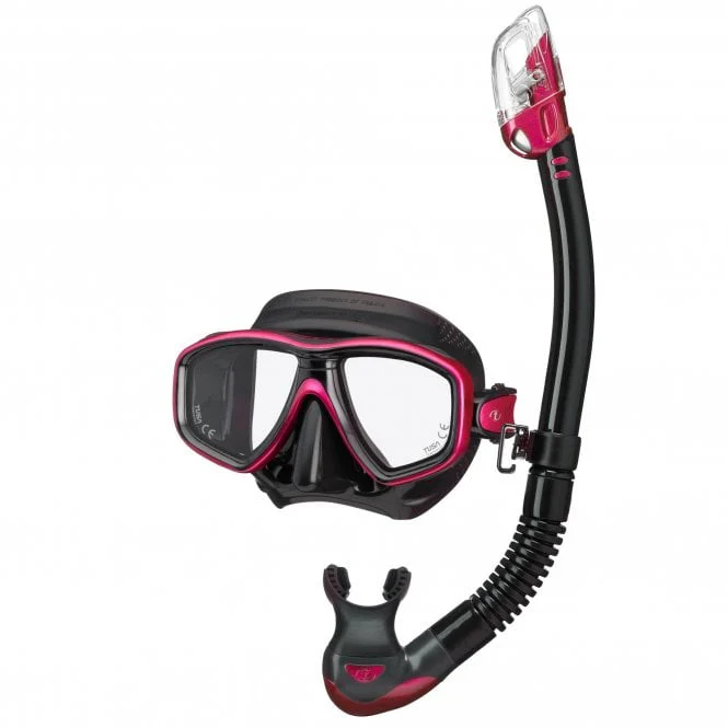 TUSA Ceos Elite Snorkelling Set with Minus Corrective Lenses - Image 14