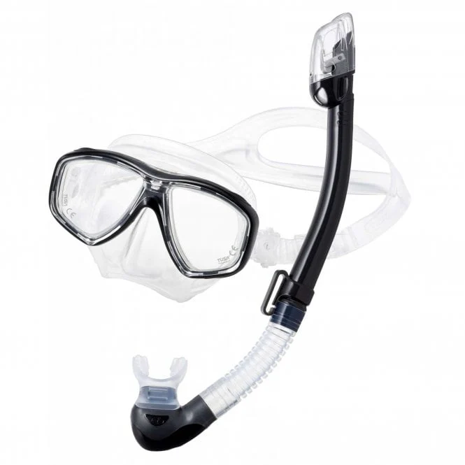 TUSA Ceos Elite Snorkelling Set with Minus Corrective Lenses - Image 4