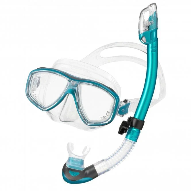 TUSA Ceos Elite Snorkelling Set with Minus Corrective Lenses - Image 8