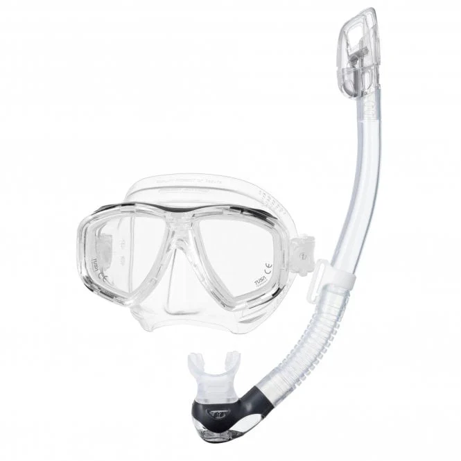 TUSA Ceos Elite Snorkelling Set with Minus Corrective Lenses - Image 9
