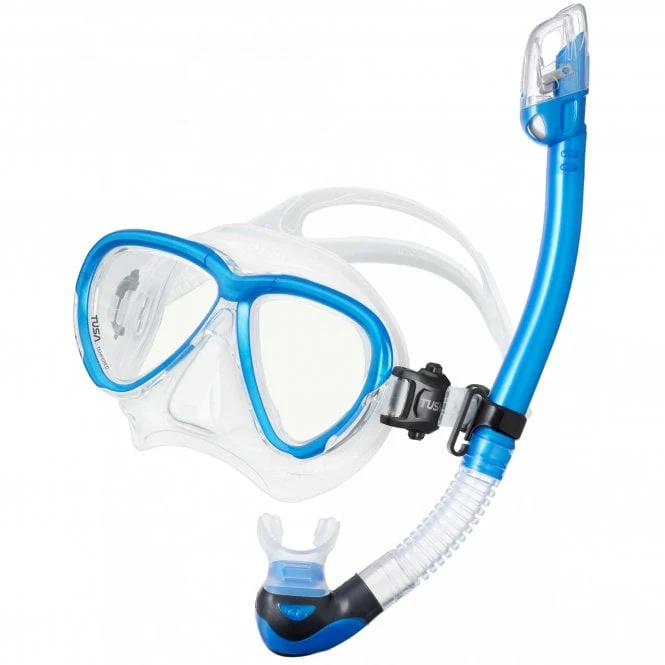 TUSA Intega Elite Snorkelling Set with Gauge Reader Corrective Lenses - Image 5