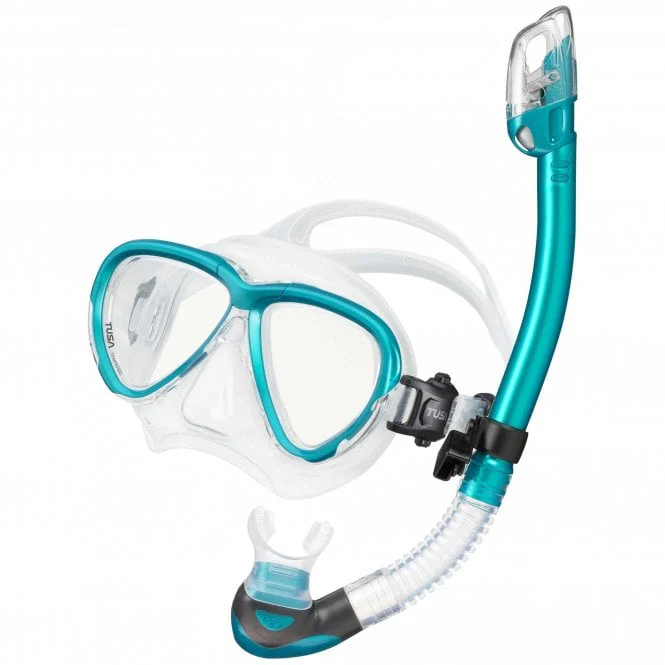 TUSA Intega Elite Snorkelling Set with Gauge Reader Corrective Lenses - Image 7