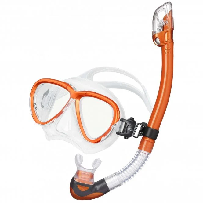 TUSA Intega Elite Snorkelling Set With Minus Corrective Lenses - Image 10
