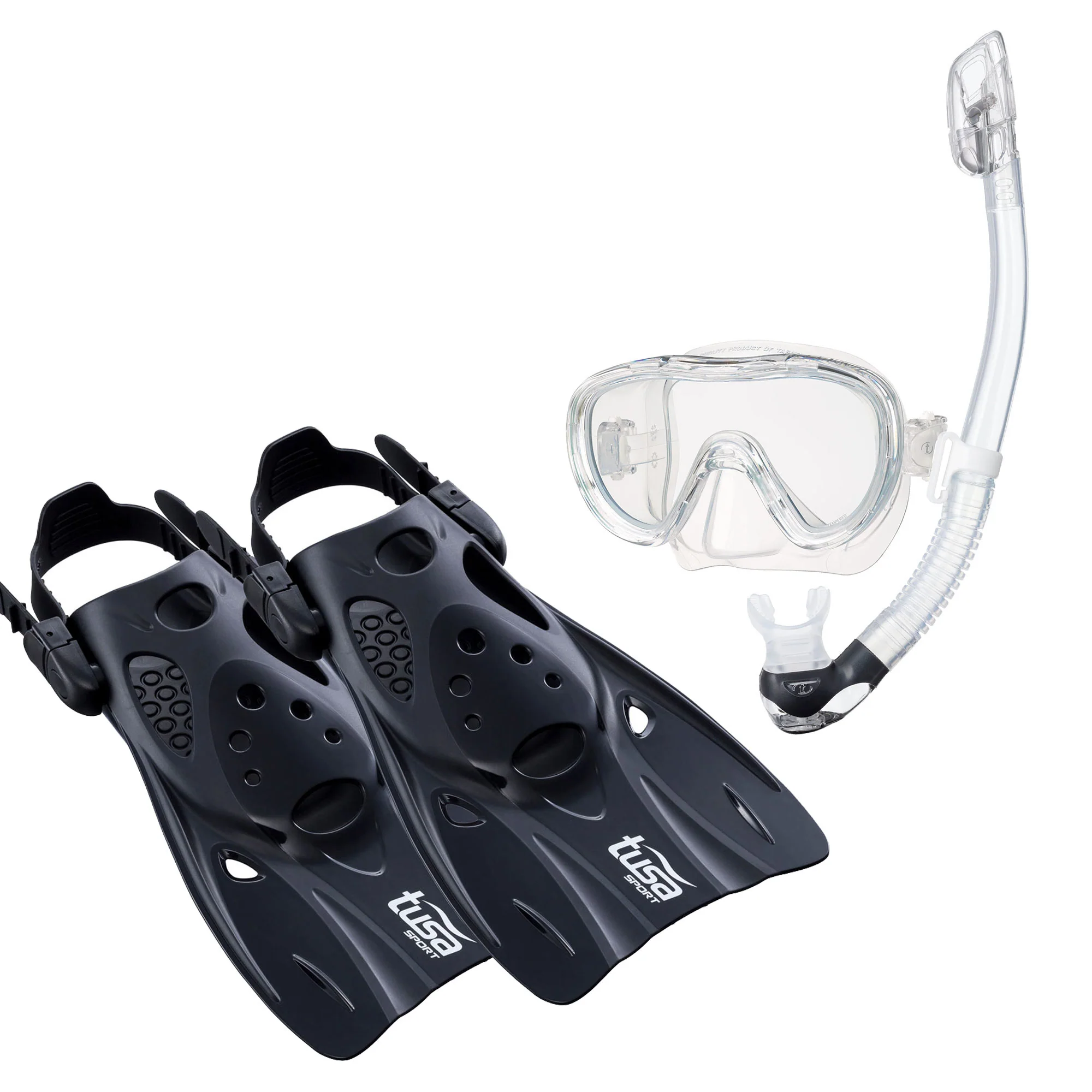 TUSA Kleio 103 Narrow Fit Dry Snorkelling Set - Image 6