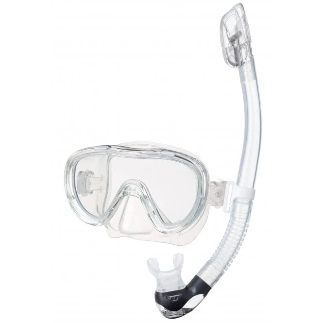 TUSA Kleio II Narrow Fit Dry Snorkel Set - Image 2