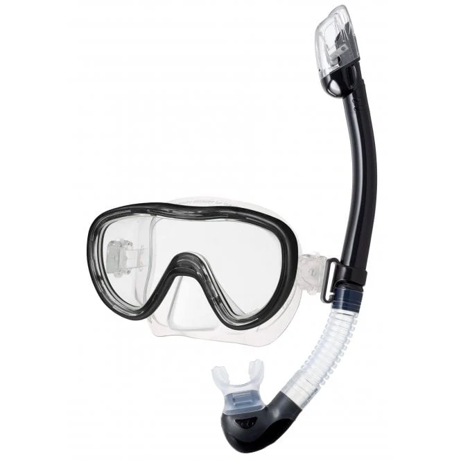 TUSA Kleio II Narrow Fit Dry Snorkel Set - Image 7