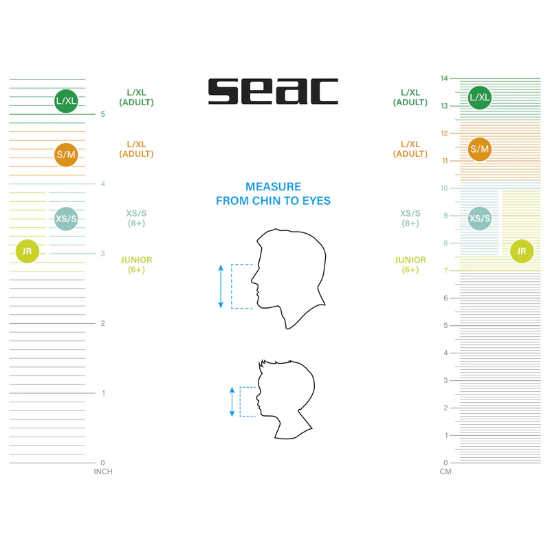 Seac Magica Full Face Snorkelling Mask - Image 3