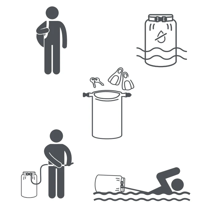 Ocean Reef Dry Bag / Signalling Buoy - Image 3