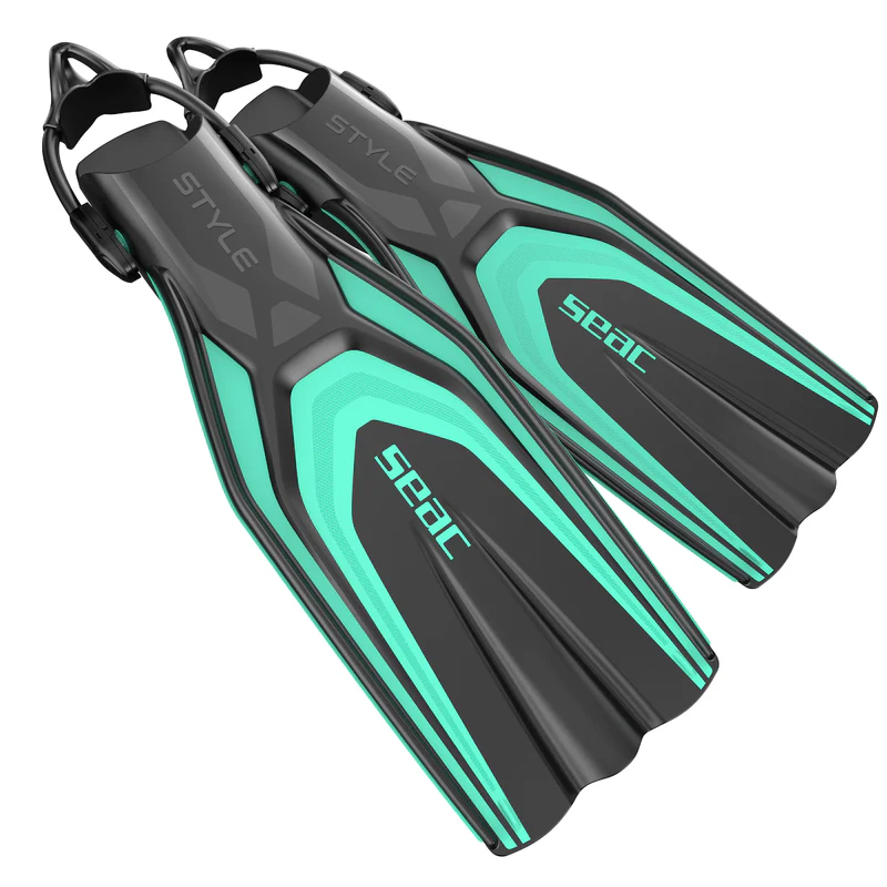 Seac Style Fins with Bungee Straps - Image 3