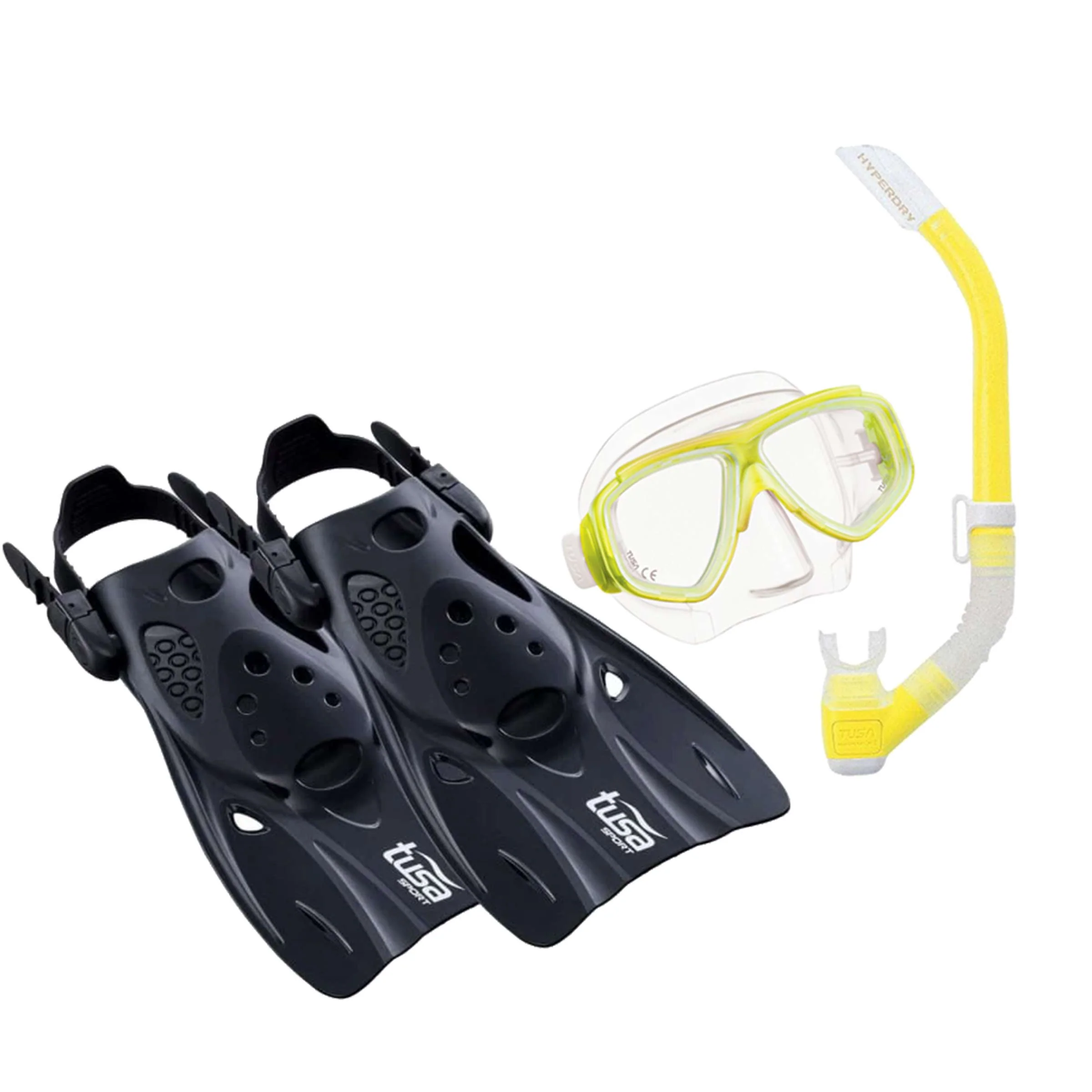 TUSA Snorkel Wild 580 Package with Fins - Image 3