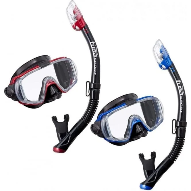 TUSA Visio Tri-Ex Mask & Dry Snorkel Set - Image 2