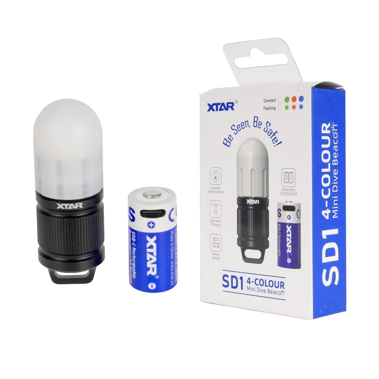 XTAR SD1 4 Colour Beacon